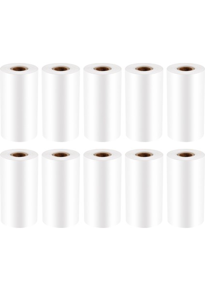 10 Adet Termal Kağıt, Cep Için 58MM 30MM Mini Termal Yazıcı Yazarkasa Pos Makbuz Kağıt Rulosu (Yurt Dışından)