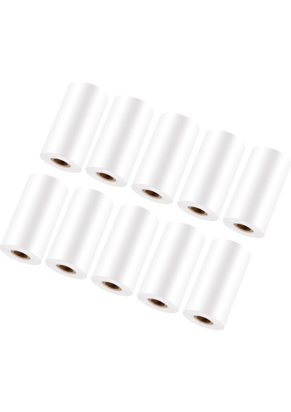 10 Adet Termal Kağıt, Cep Için 58MM 30MM Mini Termal Yazıcı Yazarkasa Pos Makbuz Kağıt Rulosu (Yurt Dışından)