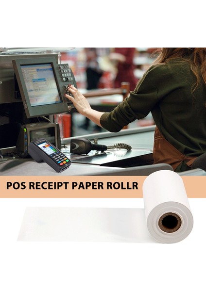 10 Adet Termal Kağıt, Cep Için 58MM 30MM Mini Termal Yazıcı Yazarkasa Pos Makbuz Kağıt Rulosu (Yurt Dışından)