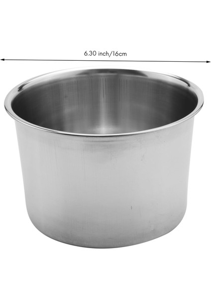2 Paket Çift Kazan Tencere Seti Paslanmaz Çelik Eritme Potası Eritme Çikolata Sabunu Balmumu Mum Yapımı 600ML ve 1600ML (Yurt Dışından)