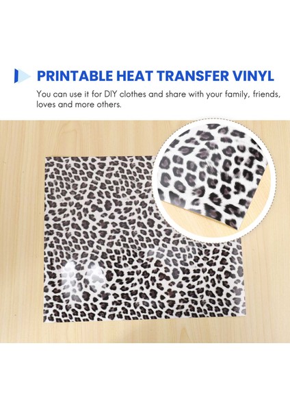 Adet Isı Transferi Vinil Paket 12X10 Inç Baskı Leopar Htv Vinil Craft Film Konfeksiyon Giyim T-Shirt Dekorasyon Için (Yurt Dışından) indirimleri
