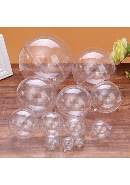 Yepyeni Şeffaf Açılabilir Plastik Top Şeffaf Biblo Dekorasyon Hediye Kutusu 3cm (Yurt Dışından) fiyatları