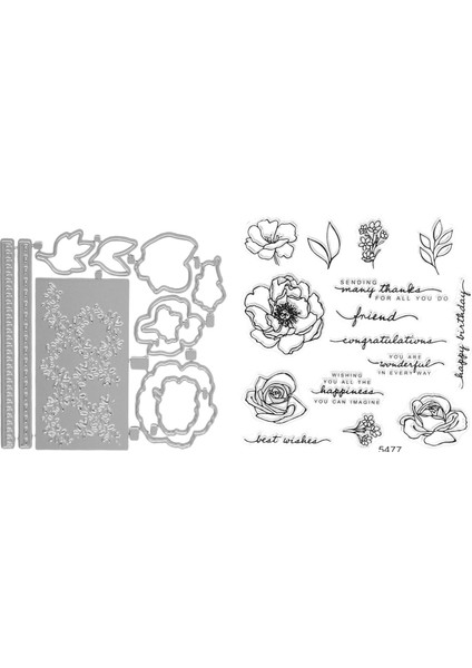 Kart Yapımı Için Pullar ve Ölür Dıy Scrapbooking Sanat El Sanatları Damgalama Pullar Sanat Malzemeleri Metal Kesme Ölür (5477) (Yurt Dışından) fiyatları