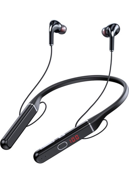 100 Saat Bluetooth Kulaklık Stereo Kablosuz Bluetooth Kulaklık Gerdanlık Gürültü Spor Koşu Kulaklık, S650 (Yurt Dışından)