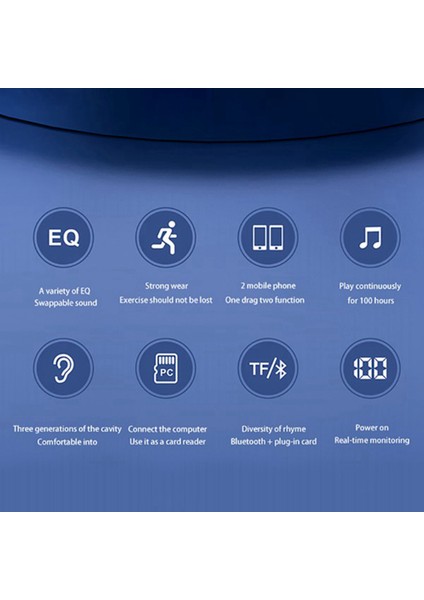100 Saat Bluetooth Kulaklık Stereo Kablosuz Bluetooth Kulaklık Gerdanlık Gürültü Spor Koşu Kulaklık, S650 (Yurt Dışından) modelleri