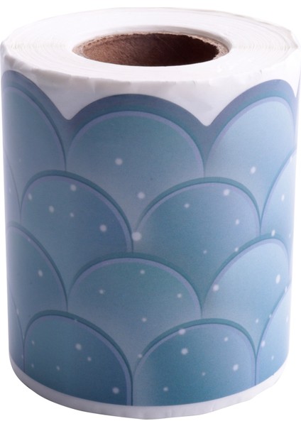 20M Ombre Mavi Tarak Bülten Tahtası Kenarlıkları Gökkuşağı Düz Kenarlıklar Sınıf Veya Ev Okul Dekorasyonu (Yurt Dışından)