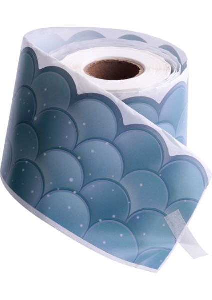 20M Ombre Mavi Tarak Bülten Tahtası Kenarlıkları Gökkuşağı Düz Kenarlıklar Sınıf Veya Ev Okul Dekorasyonu (Yurt Dışından) fırsatları