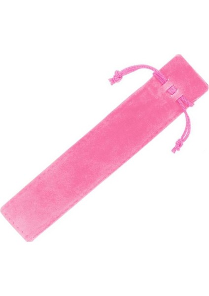 50 Adet Kadife Kalem Kılıfı Tutucu Tek Hediye Kalem Çantası Kalem Kutusu Halat ile Kızlar Için Ofis ve Okul Malzemeleri, Pembe (Yurt Dışından) fiyatları