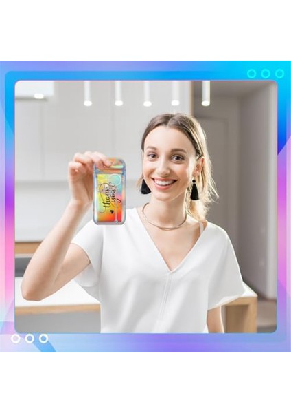 Proje Kolye Anahtarlıkları Için 30 Boncuklu Anahtarlıklar Holografik Yeniden Kapatılabilir Çanta Seti (Yurt Dışından) fırsatları