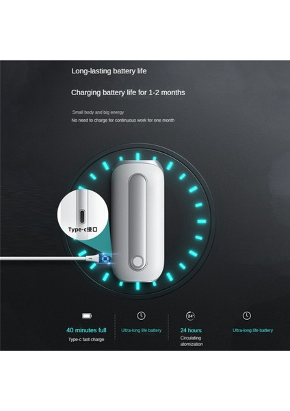Uçucu Yağ Difüzörü Elektrikli Difüzör Uçucu Yağ Difüzörü Duvara Monte Büyük Pil 4 Mod Arıtma (Yurt Dışından) fiyatları