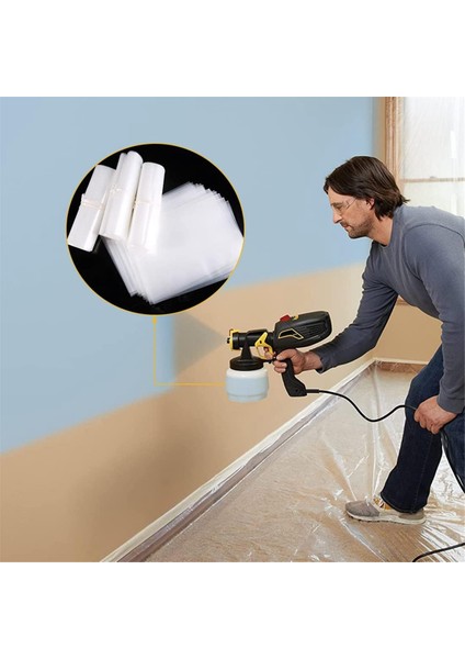 100 Adet Boya Püskürtücü Bardak Gömlekleri Sprey Bardak Teneke Kutu Gömlekleri, Boya Püskürtücü Aksesuarları Kolay Renk ve Malzeme Değişiklikleri (Yurt Dışından) fırsatları