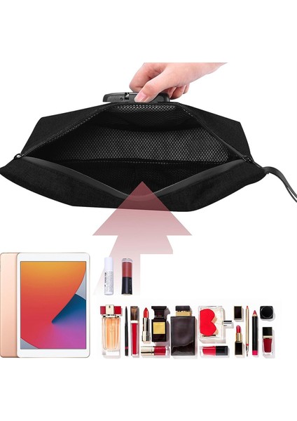 Kilitli Para Çantası, Kilitlenebilir Para Çantası, Fermuarlı ve Nakit Kilitli Su Geçirmez Banka Çantası, Cep Telefonu B (Yurt Dışından) modelleri