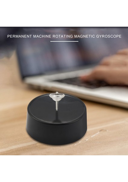 Dönen Top Elektronik Sürekli Hareket Dönen Manyetik Gyro Dekorasyon Gyro Masaüstü Oyuncaklar Hediyeler (Yurt Dışından)