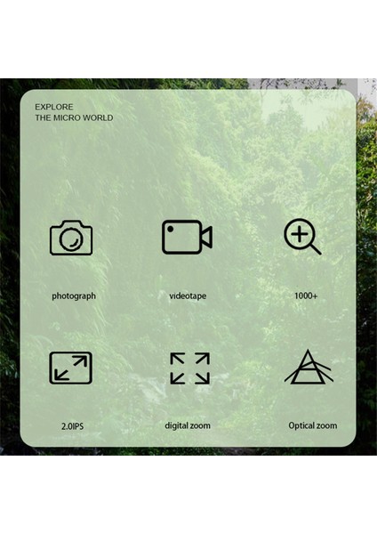 Çocuklar Için Taşınabilir El Mikroskop Seti, Video ve Fotoğraf Yakalama, Yeni Başlayan Öğrenciler Için Şarj Edilebilir 1000X Hd Mikroskoplar (Yurt Dışından) modelleri