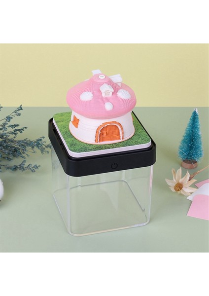 2024 Takvim Bloknot 3D Kağıt Sanatı Toprak Dekorasyon Masa Takvimi Dıy Notlar Not Defteri Heykel Hediye Toprak Kırmızı (Yurt Dışından) fiyatları