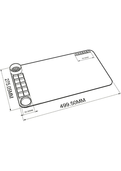 2'li Paket Silikon Grafiti Boyama Pedleri Temizle Izleme Boyama Kitabı Zanaat Pedi Sanat Pedi Renk Paleti (Yeşil) (Yurt Dışından) fiyatları