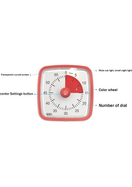 60 Dakikalık Zamanlayıcı, Sınıf Sınıf Zamanlayıcısı, Çocuklar ve Yetişkinler Için Geri Sayım Sayacı, Gri Öğretmek Için Zaman Yönetimi Aracı (Yurt Dışından) modelleri