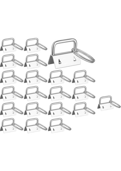 Anahtarlık Donanımı, 42PCS 1 Inç Anahtarlık Donanım Seti Bileklik Anahtarlık Için Anahtarlık Donanımı, Anahtarlık ve Anahtar B (Yurt Dışından) indirimleri