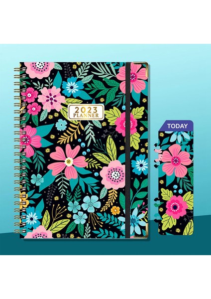 Planlayıcı Defter, Haftalık Aylık Planlayıcı, 8,4 Inç x 6 Inç, Yer Işaretli Spiral Planlayıcı Defter A01 (Yurt Dışından) fırsatları