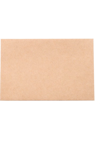 20 Adet Klasik Kraft Boş Mini Kağıt Pencere Zarfları Düğün Davetiyesi Zarfı Hediye Zarfı (Kahverengi) (Yurt Dışından)