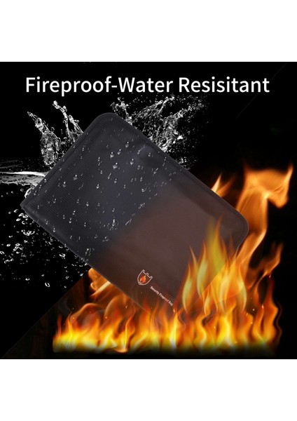 Klasör Organizatör Suya Dayanıklı Yanmaz Dosya Klasörü Mektup Boyutu Su Geçirmez Para Belge Çantası Fatura Depolama Organizatör (Yurt Dışından) fiyatları