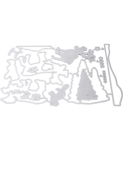 Kart Yapımı Için Pullar ve Ölür Dıy Scrapbooking Sanatları El Sanatları Damgalama Pulları Sanat Malzemeleri Metal Kesme Ölür (5518) (Yurt Dışından) fırsatları