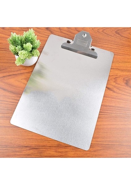 Dosya Klasörü Metal Pano A4 Paslanmaz Çelik Klip Kurulu Organizatör Bağlayıcı Kurulu Menüsü Ofis Okul Öğretmek Için (Yurt Dışından) fiyatları