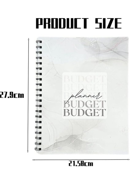 Tarihsiz Aylık Bütçe Planlayıcı - Fatura Düzenleyici ve Gider Takibi ile Finansal Organizatör 12 Aylık Dönem 8.5X11INCH (Yurt Dışından) fiyatları