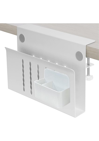 Masa Depolama Altında Masa Yan Depolama, Çelik Asılı Masa Düzenleyici, Dizüstü Bilgisayar Tutucu, Kalem Tutucu, Masa Depolama Tutucu, B (Yurt Dışından)