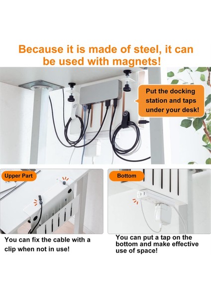 Masa Depolama Altında Masa Yan Depolama, Çelik Asılı Masa Düzenleyici, Dizüstü Bilgisayar Tutucu, Kalem Tutucu, Masa Depolama Tutucu, B (Yurt Dışından) modelleri