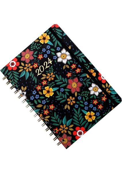 2024 Haftalık Planlayıcı Spiral Ciltli 2024 Premium Kağıtlı Haftalık ve Aylık Planlayıcı, Spiral Ciltli, Özel Tatiller (Yurt Dışından) modelleri