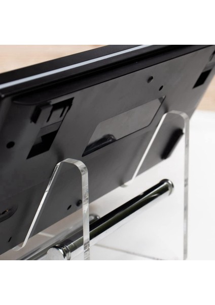 1 Katmanlı Akrilik Klavye Ekran Standı Şeffaf Mekanik Klavye Tutucu Tablet Resim Çerçeveleri Için Depolama Standları (Yurt Dışından)