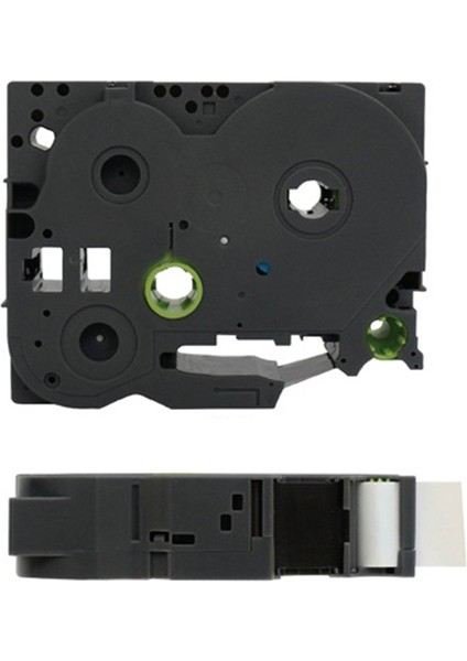 3 Adet Uyumlu Etiket Bandı P-Press Etiket Makinesi Için 18MM 0.7 Lamine Beyaz TZE-241 -241 Değiştirin (Yurt Dışından) modelleri