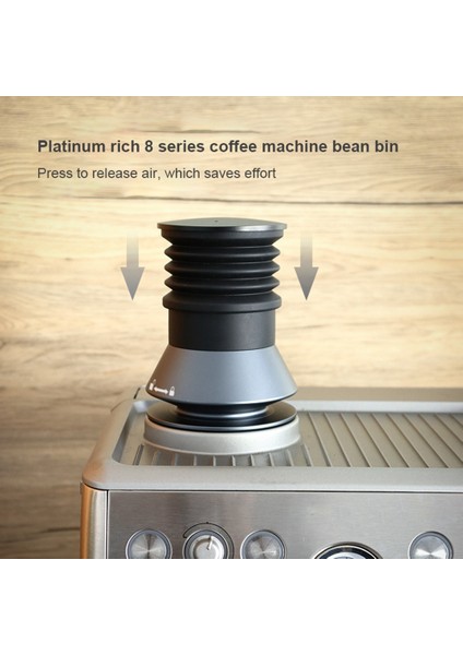 2-In-1 Toz Pres Çekiç Paslanmaz Çelik Kumaş Tozu Iğne Karıştırıcı Retiküle Kahve Tozu Çekiç 53.3mm-Gümüş (Yurt Dışından) fırsatları