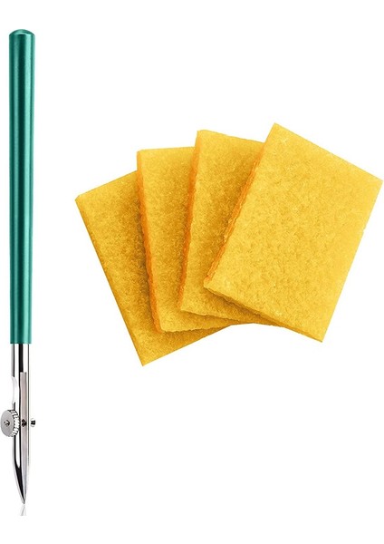 Art Ruling Kalem Seti, Maskeleme Sıvısı Hattı Çalışması Uygulamak Için 4 Parça Tutkal Kalıntı Silgili Maskeleme Sıvısı Kalemi (Yurt Dışından)