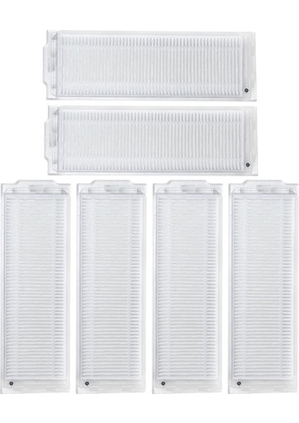 6 Adet Yıkanabilir Hepa Hava Filtreleri Mi Robot Vakum Mop-P Pro STYTJ02YM Temizlik Robotu Aksesuarları STYTJO2M (Yurt Dışından)