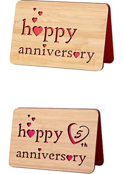 Koca Için Mutlu Yıldönümü Kartı,el Yapımı Bambu Kartlar,kız Arkadaş Için Sevgililer Günü Kartı,evrensel Tebrik Kartı (Yurt Dışından) fiyatları