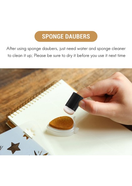 66 Adet Parmak Sünger Daubers Parmak Boyama Sünger Zanaat Çizim Sünger Dauber Boyama Sanat Mürekkep El Sanatları Kart Için Set (Yurt Dışından) fırsatları