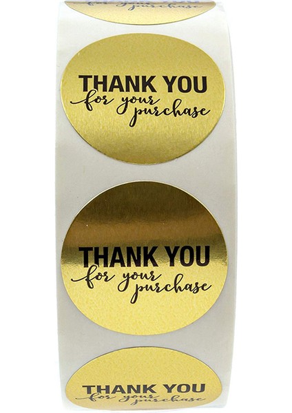 Satın Alma Çıkartmalarınız Için 2 Rulo1 Inç Yuvarlak Altın Folyo / Rulo Başına 500 Etiket (Yurt Dışından) modelleri