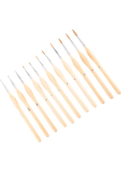 Minyatür Boya Fırçaları, 11PC Ince Detay Boya Fırçası Seti, Sanat, El Sanatları, Akrilik, Suluboya Için Mini Küçük Boyama Fırçaları (Yurt Dışından) fiyatları