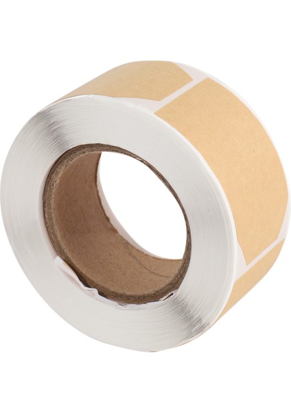 1,15 Inçx2 Inç Kraft Hediyelik Etiket Etiketleri / Rulo Başına 300 Etiket/kalıcı Yapışkan (Yurt Dışından) modelleri
