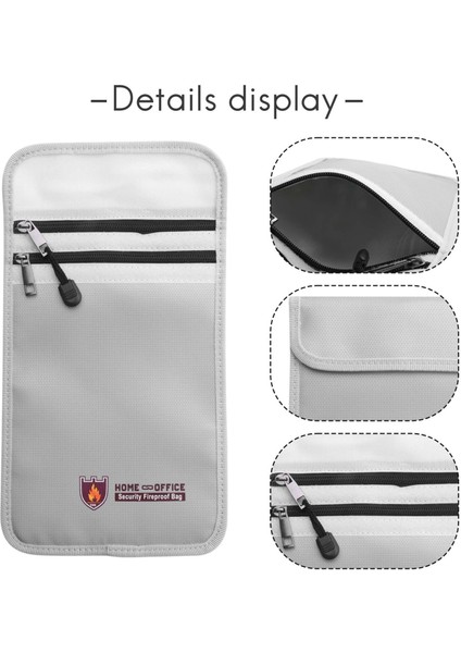 Belge Kasası Para Kasası Güvenlik Suya Dayanıklı Yanmaz Çanta Yeni (Yurt Dışından) indirimleri