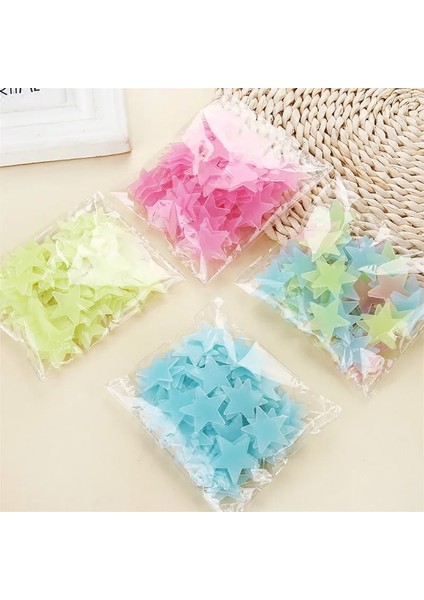 Yeşil Stil Çanta 3 cm Karanlıkta Glow Oyuncaklar Aydınlık Yıldız Çıkartmalar Yatak Odası Kanepe Floresan Boyama Oyuncak Pvc Çıkartmalar Çocuk Odası Için (Yurt Dışından) modelleri