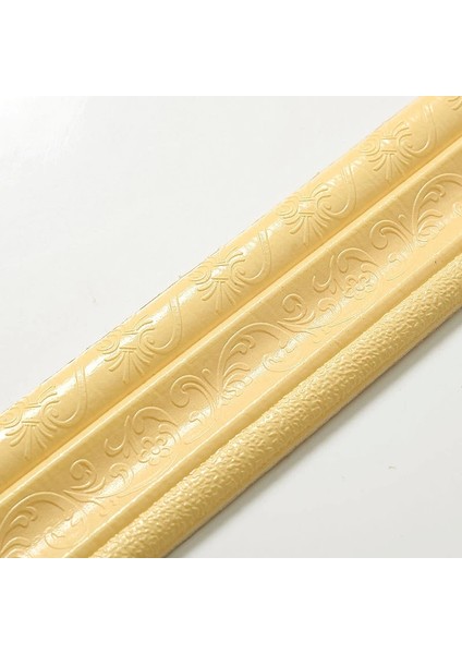 No.19 Tarzı 3D Kendinden Yapışkanlı Köpük Süpürgelik Duvar Sticker Kabartmalı Bel Zemin Köşe Hattı Süpürgelik Çıkartmalar Ev Duvar Kağıdı (Yurt Dışından)