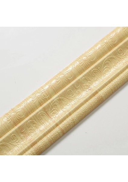 No.17 Tarzı 3D Kendinden Yapışkanlı Köpük Süpürgelik Duvar Sticker Kabartmalı Bel Zemin Köşe Hattı Süpürgelik Çıkartmalar Ev Duvar Kağıdı (Yurt Dışından)