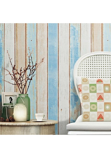 No.1 Stili 1MX45CM Hdhome Ahşap Kendinden Yapışkanlı Duvar Kağıdı Vinil Ahşap Kabuğu ve Sopa Kağıt Ahşap Duvar Kağıdı Mobilya Yenileme Çıkartmalar (Yurt Dışından)