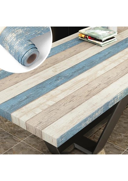 No.1 Stili 1MX45CM Hdhome Ahşap Kendinden Yapışkanlı Duvar Kağıdı Vinil Ahşap Kabuğu ve Sopa Kağıt Ahşap Duvar Kağıdı Mobilya Yenileme Çıkartmalar (Yurt Dışından)