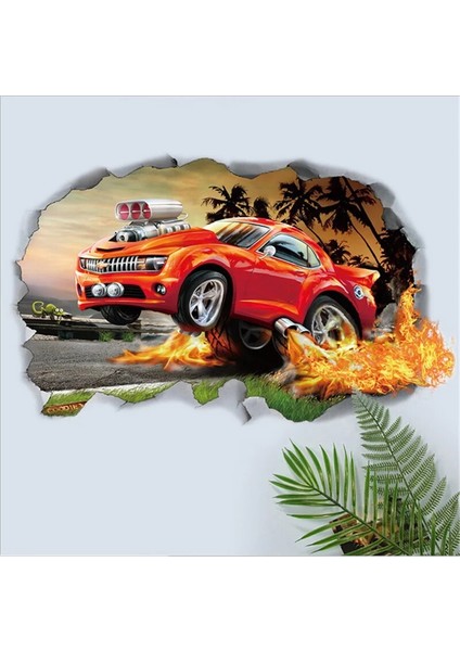 No.9 Stili 3D Canlı Araba Parça Dıy Duvar Çıkartmaları Çocuk Odaları Için Ev Dekor Boys Odası Dekorasyon Vinil Sanat Duvar Posteri Çıkartmaları (Yurt Dışından) fırsatları