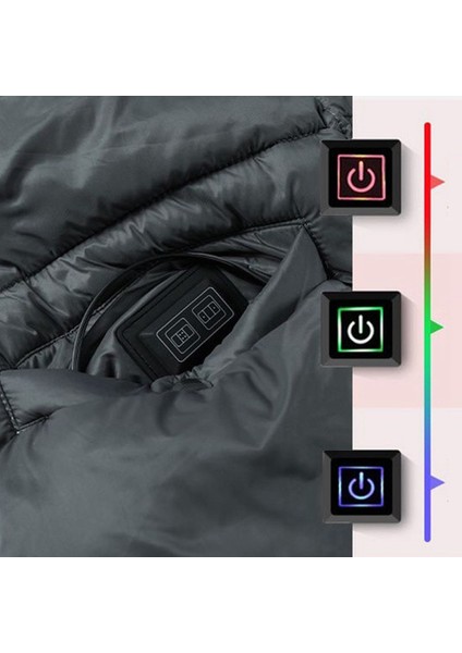 Isıtma Alanı Elektrikli Battaniye Giyilebilir USB Isıtmalı Battaniye Çok Fonksiyonlu Yastık Battaniye Yelek Şal Dizlik (Yurt Dışından) fiyatları