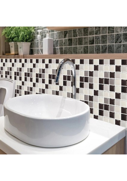 Yeşil stil D Renkli Mermer Mo-saic DUVAR KAROLARI Fayans Etiket Mutfak Backsplash Kendinden Yapışkanlı Su Geçirmez Ev Dekor (Yurt Dışından) indirimleri